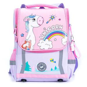 Eazy Kids School Bag Unicorn - Purple - Pink