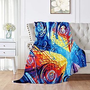 Bed Blankets  Sofa Throw  Multifunctional Blankets, Galaxy  Animal Flannel Toison Warmer Comfy Super Soft Blankets Lightinthebox