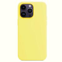 Max Max iPhone 14 Pro Max|Silicone Case with Magsafe - Yellow