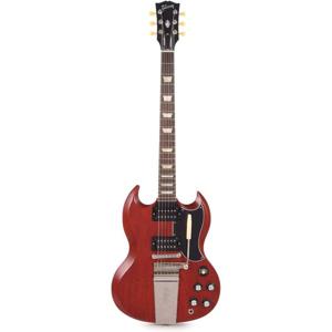 Gibson SG Standard '61 Faded Maestro Vibrola Electric Guitar - Vintage Cherry (Includes Hardshell Case)