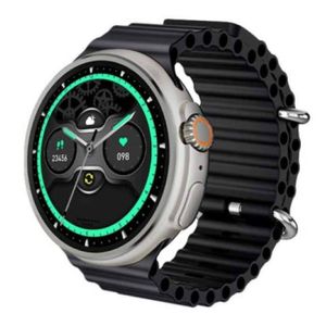 Trands Smart Watch, Blood Oxygen, Heart Rate Monitor, Voice Assistant, Map, Wireless Charger - TR-SW190