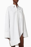 Nadia Cotton Shirt Dress - thumbnail