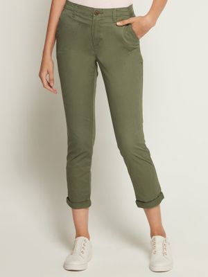 Stretch Twill Girlfriend Khakis with Washwell™ Stretch Twill Girlfriend Khakis with Washwell™