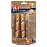 8In1 Triple Flavour Rolls 113G