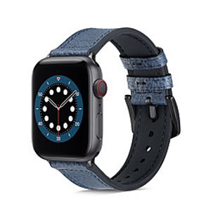 Watch Band for  Apple Watch Series 6  SE  54  321 44mm 40mm  42mm 38mm  Apple Business Band Silicone  Genuine Leather Wrist Strap Lightinthebox