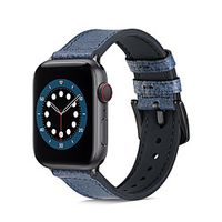 Watch Band for  Apple Watch Series 6  SE  54  321 44mm 40mm  42mm 38mm  Apple Business Band Silicone  Genuine Leather Wrist Strap Lightinthebox - thumbnail