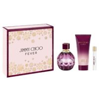Jimmy Choo Fever Women EDP 100ml + 7.5ml + 100 mL (UAE Delivery Only)