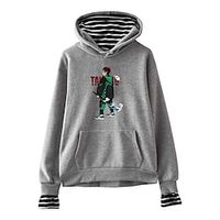 Inspired by Demon Slayer Kamado Tanjirou Hoodie Anime Cartoon Anime Front Pocket Graphic Hoodie For Men's Women's Unisex Adults' Hot Stamping 100% Polyester Casual Daily miniinthebox - thumbnail