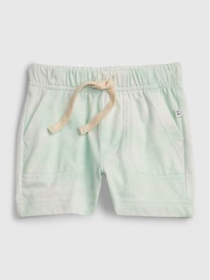 Baby 100% Organic Cotton Mix and Match Pull-On Shorts Baby 100% Organic Cotton Mix and Match Pull-On Shorts