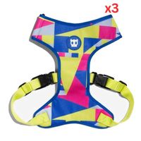 Zee.Dog Volt Adjustable Air Mesh Harness Large (Pack Of 3)