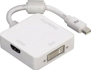 Hama 3in1 Mini DisplayPort Adapter for DVI, Displayport or HDMI