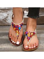 Casual Boho Beach Flat Comfort Slippers