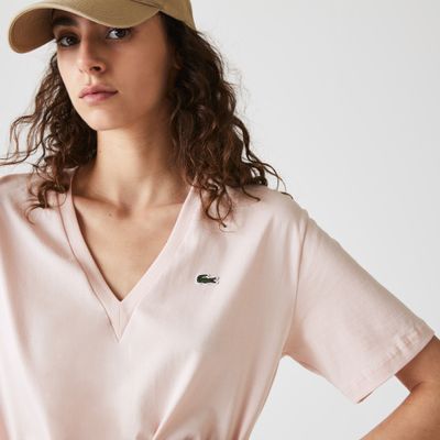 Women’s V-Neck Premium Cotton T-shirt Women’s V-Neck Premium Cotton T-shirt