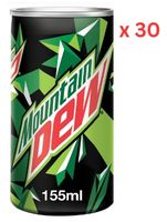 Mountain Dew Can - 30 x 155 ml