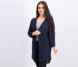 Womens 3/4 Sleeves Cardigan  Navy
