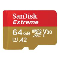 SanDisk Extreme microSDXC UHS-I Memory Card - 64GB - thumbnail