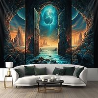 Fantasy Magic Universe Hanging Tapestry Wall Art Large Tapestry Mural Decor Photograph Backdrop Blanket Curtain Home Bedroom Living Room Decoration Lightinthebox - thumbnail