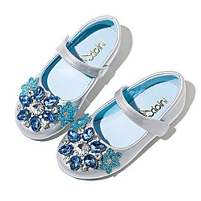 girls snowflake rhinestones big kids soft bottom velcro princess shoes spring 2021 new factory wholesale children's shoes miniinthebox
