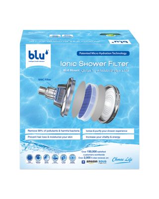 Blu Ionic Shower Filter Wallmount