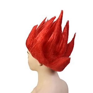japanese anime cos wig multicolor dragon ball monkey cosplay wig lotus head children's performance props Lightinthebox