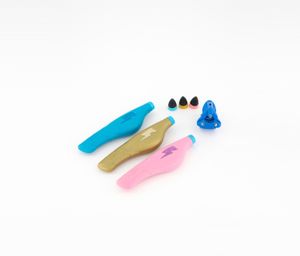 Vertical 3D Pen 3 Pen Glitter Set Dazzling Jewelry with Glitter  Tan Combo
