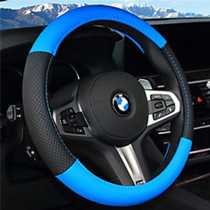 Steering Wheel Cover Style Imitation Leather Universal Car Steering Wheel Protector Anti-Slip Soft Interior Accessories for Women Men fit Car SUV etc  15 inch four Seasons 1PCS miniinthebox