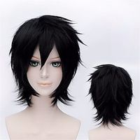 Big Hero 6 Hiro Hamada Cosplay  Wigs Black Short Synthetic Hair miniinthebox - thumbnail