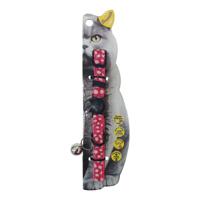 Swooosh The Polka Nylon Safe Cat Collar - Pink