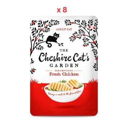The Cheshire Cat's Garden Fresh Chicken Wet Cat Food 8x85G