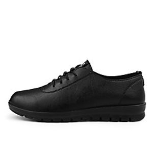 Women's Loafers  Slip-Ons Flat Heel Round Toe Booties Ankle Boots Daily Work Tissage Volant Solid Colored Wine Yellow Black Lightinthebox
