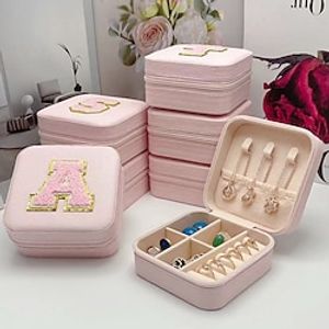 1PC Jewelry Box Portable Mini leatherette For All Casual Portable Lightinthebox