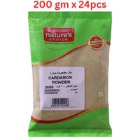 Natures Choice Cardamom Powder - 200 gm Pack Of 24 (UAE Delivery Only)