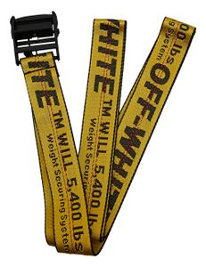 Industrial Belt - Yellow-Black