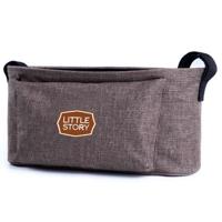 Little Story Bronx Stroller Organizer - Ivory LS_BRSO_IV