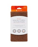 Full Circle Walnut Shell Scour Pads Pack of 3 Full Circle Walnut Shell Scour Pads Pack of 3