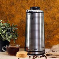 Royalford Vacuum Flask 1.6 Liter- Silver - RF5754