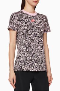 Animal Print Jersey T-Shirt