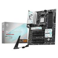 MSI B840 Gaming Plus WiFi AM5 ATX Motherboard, AMD B840 Chipset, 4x DDR5 UDIMM Slots, Up to 256GB Max Memory, 5x PCIe x16 Slots, 2x M.2 Slots, WiFi & BT Connectivity