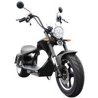 Megastar Megawheels Coco 60V City Chopper Scooter 2000 watts, Black - COCO293 (UAE Delivery Only)