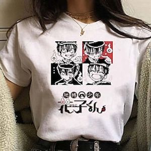 Inspired by Toilet Bound Hanako kun Cosplay Cosplay Costume T-shirt Back To School Print T-shirt For Men's Women's Adults' Polyester  Cotton Blend Lightinthebox