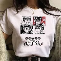 Inspired by Toilet Bound Hanako kun Cosplay Cosplay Costume T-shirt Back To School Print T-shirt For Men's Women's Adults' Polyester  Cotton Blend Lightinthebox - thumbnail