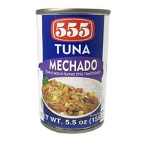 555 Tuna Flakes Mechado 155gm (748485700045) - thumbnail