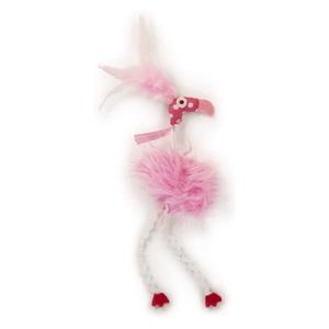 Smartykat Flamingo Flop Feathered Catnip And Silvervine Cat Toy