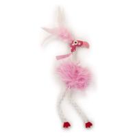 Smartykat Flamingo Flop Feathered Catnip And Silvervine Cat Toy - thumbnail