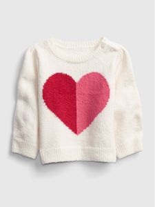 Baby Heart Crewneck Sweater