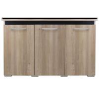 Aqua One Cabinet - 120W X4 5D X 55Cm Nash Oak With Black