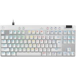 Logitech Pro X TKL Rapid Wired Gaming Keyboard - White (920-013242)