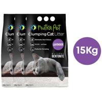 Nutrapet Cat Turkish Bentonite 15Kg Lavender Scented - Clumping