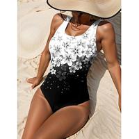 Women's Swimwear One Piece Swimsuit Floral Beach Wear Summer Bathing Suits Lightinthebox