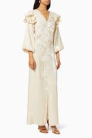 Empire Falcon Crepe Dress - thumbnail